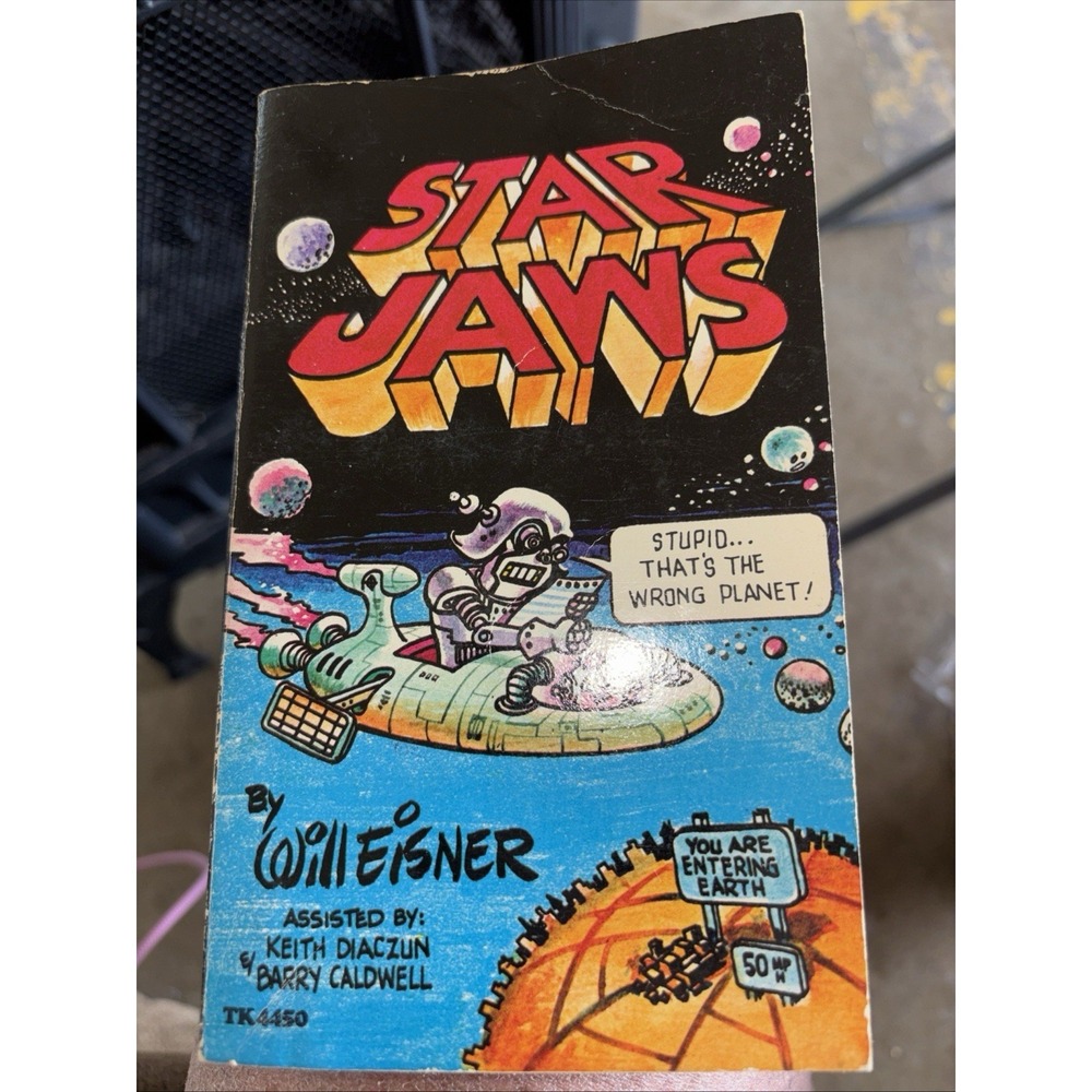 Star Jaws by Will Eisner 1978 Edition Wars Comics Retro Book So Fun Collectors